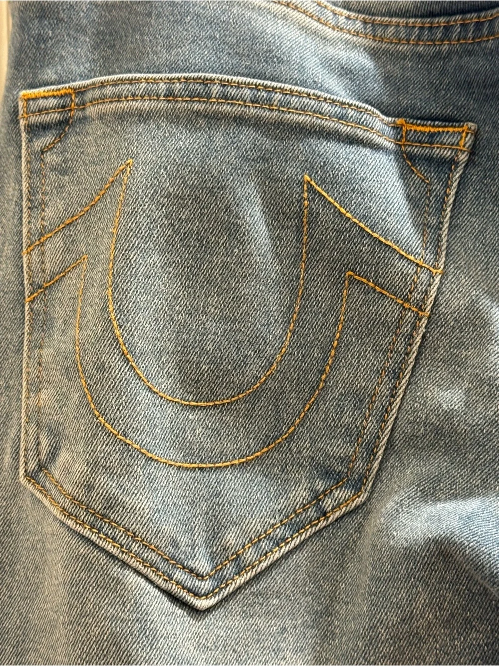 True Religion Geno Relaxed Slim Men's Blue Denim Jeans Sz. 30